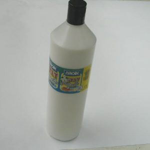 דבק פלסטי לבן 900גר בבקבוק אומגה