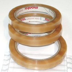 סלוטייפ שקוף דבש איכות טובהגדול12mm X 66m