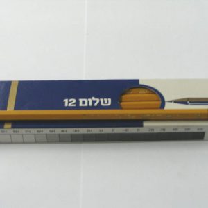 עפרון עץ לשרטוט סט 12יח